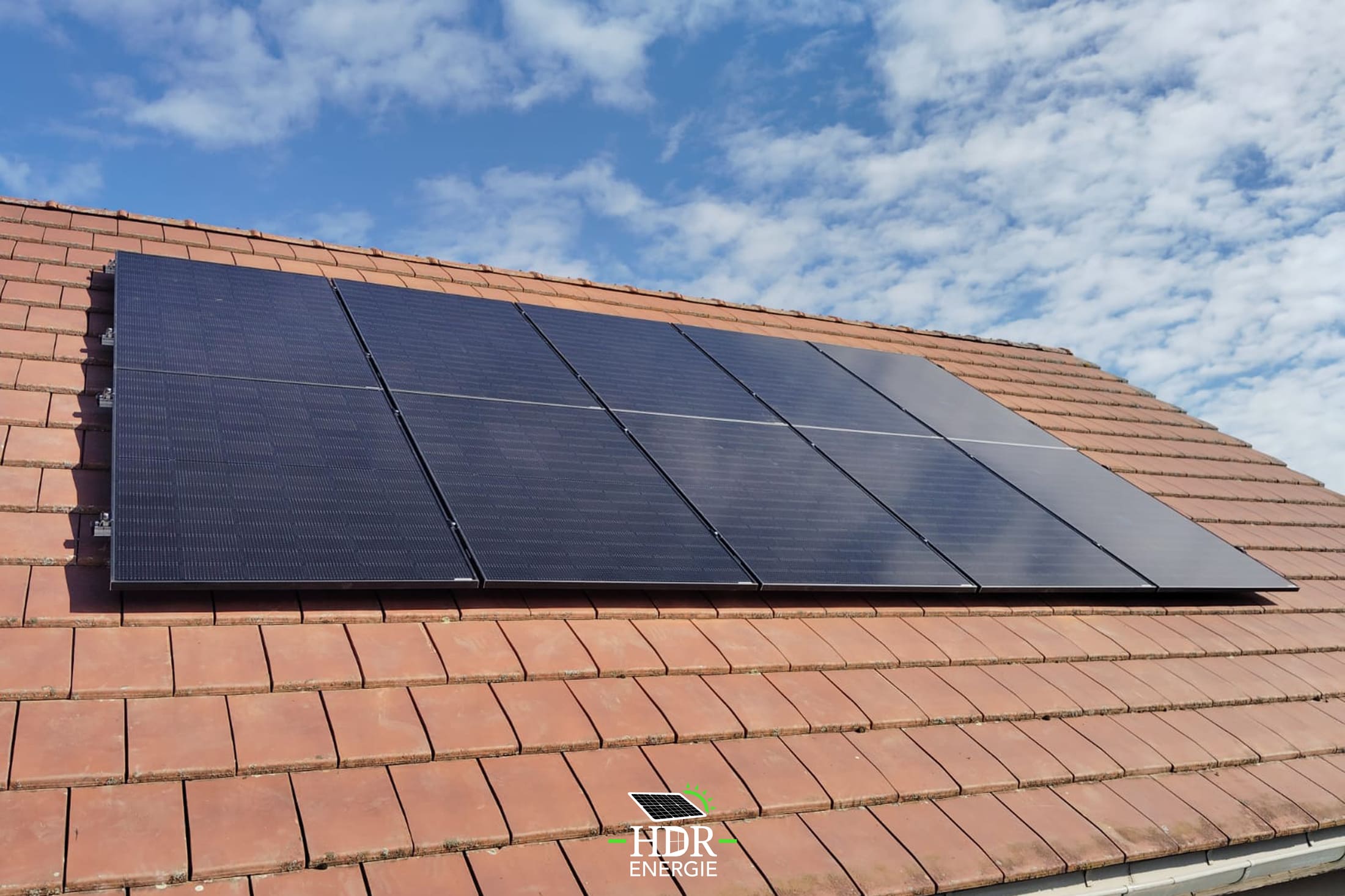 HDR ENERGIE -Nos réalisations - Installation photovoltaïque sur toiture – 4.4 kWc