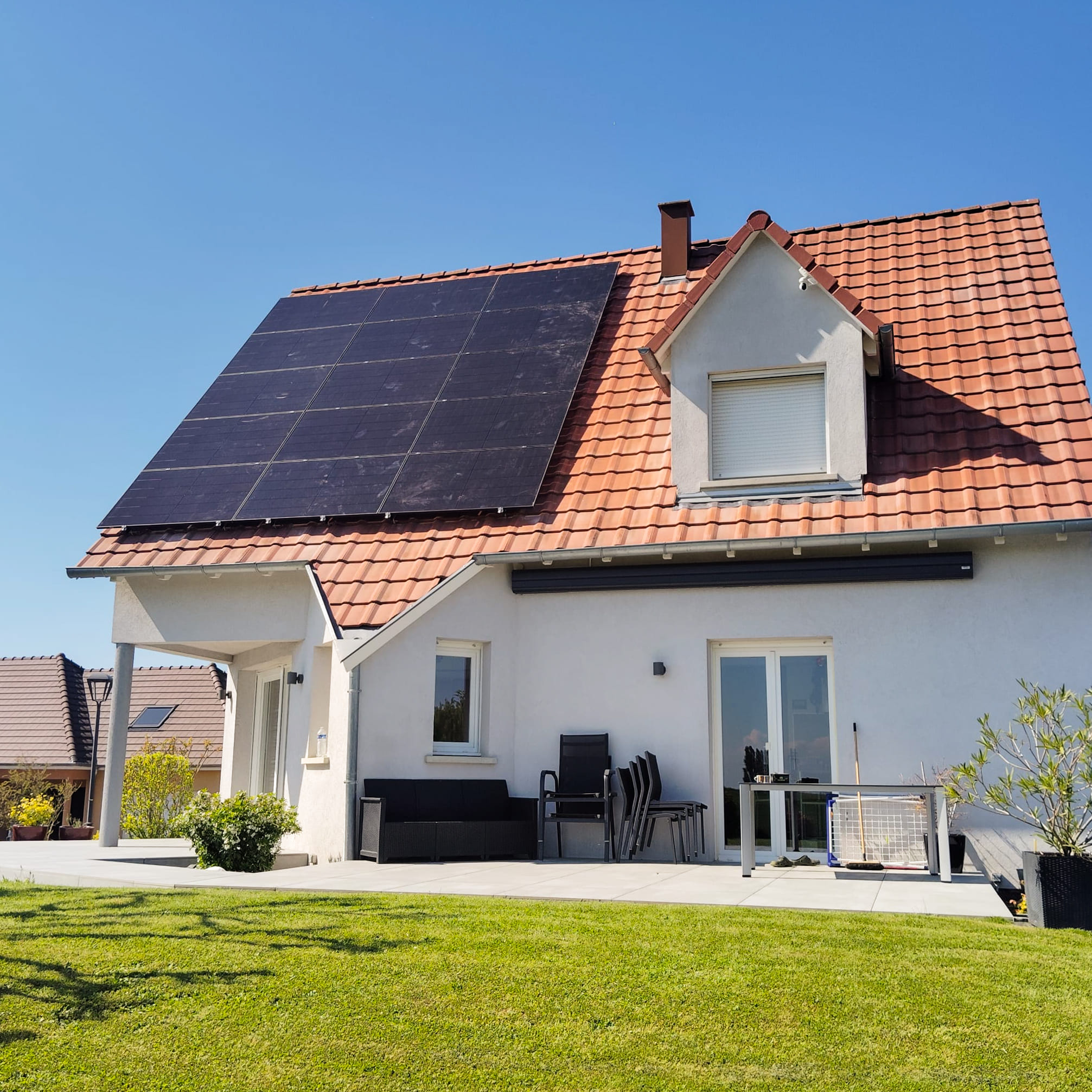 HDR ENERGIE-Nos réalisations - Installation photovoltaïque sur toiture – 6.6 kWc