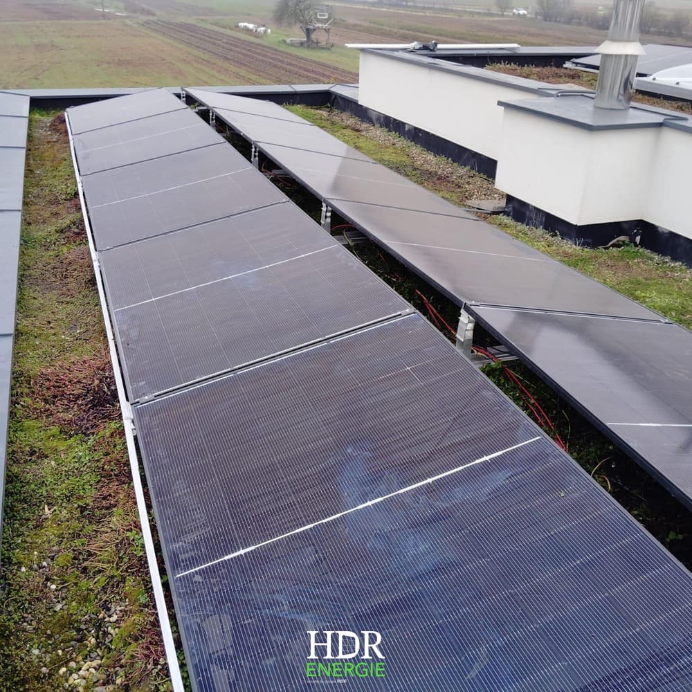 Installation photovoltaïque – sur toiture –  9.1 kWc + batterie de stockage Huawei – LUNA2000-7-S1
