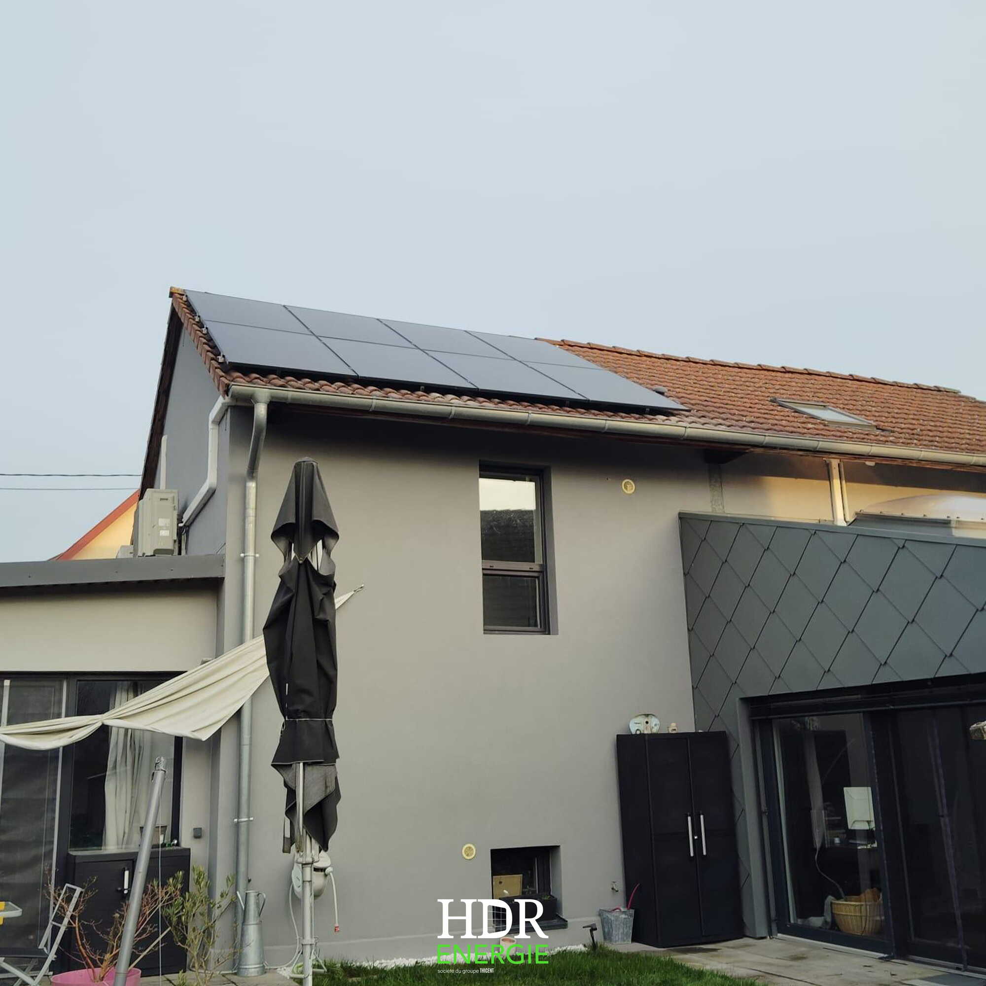 Installation photovoltaïque – sur toiture – 6kWc