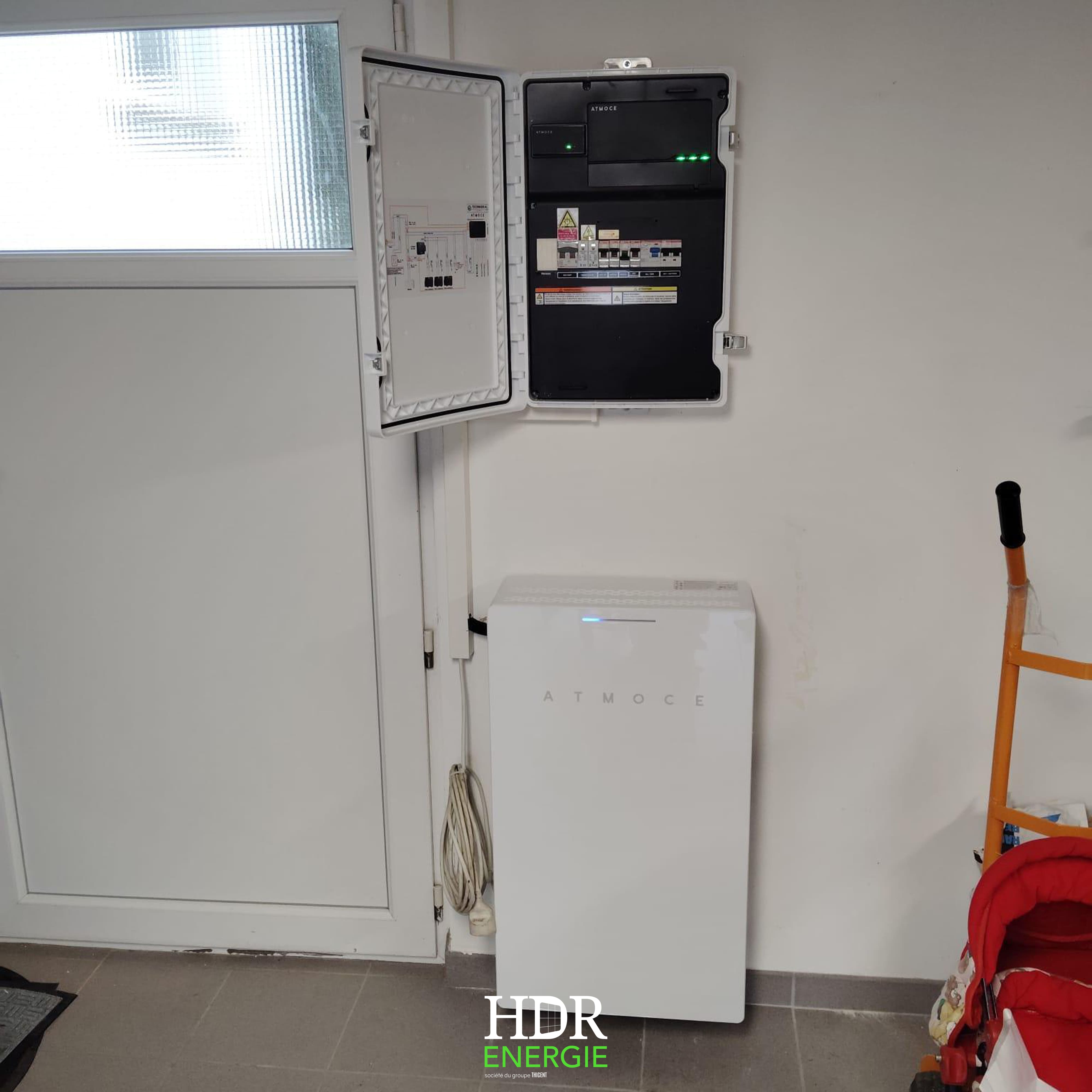 Installation photovoltaïque 6 kWc + batterie ATMOCE