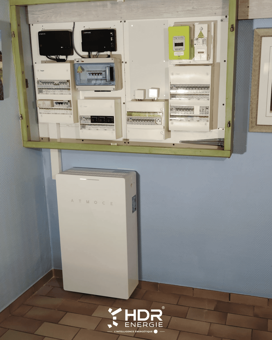 Installation batterie de stockage – 7 kWh Atmoce M-ELV