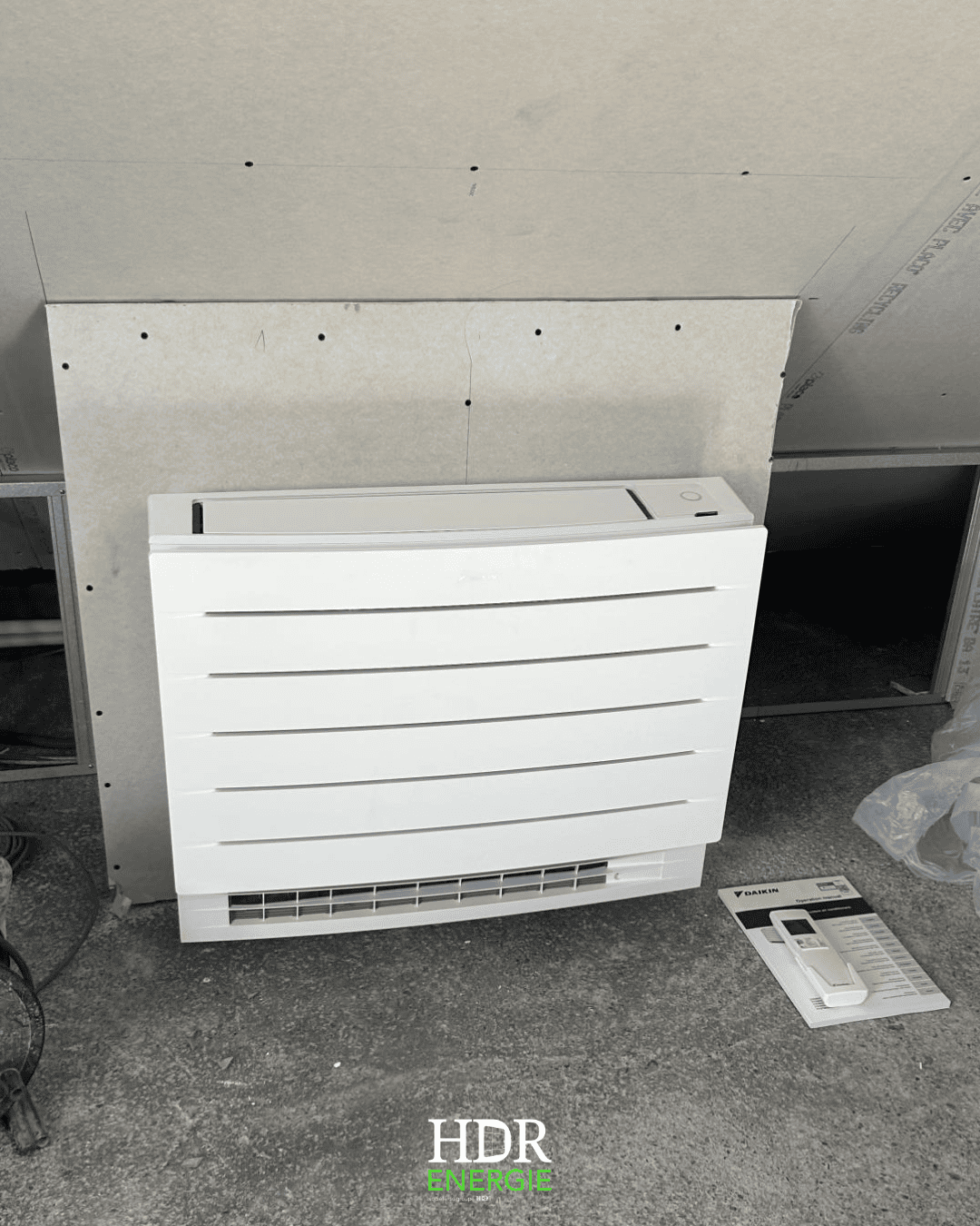 Installation climatisation réversible