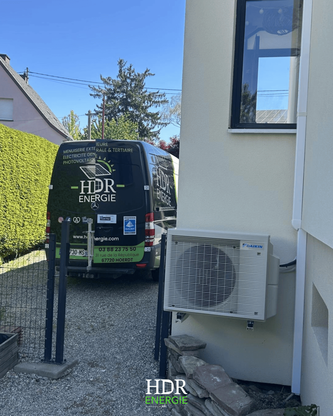 Installation climatisation réversible – habitation – 6 kW combinaison 2 Sorties DAIKIN