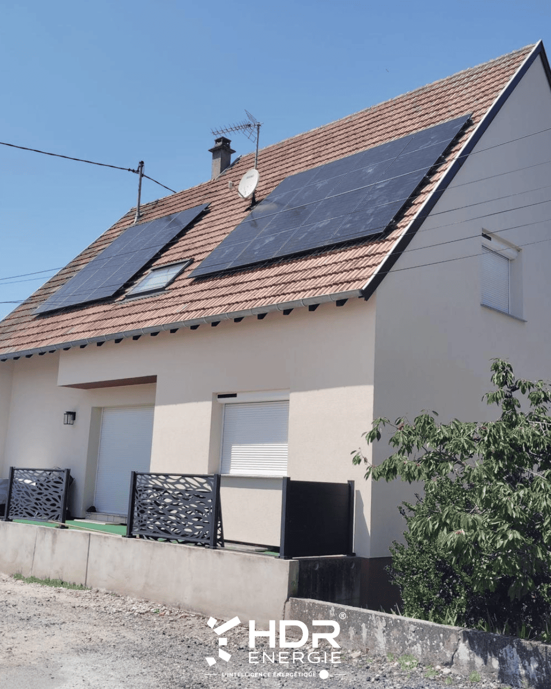 Installation solaire – sur toiture – 7 kWc + batterie de stockage GoodWe