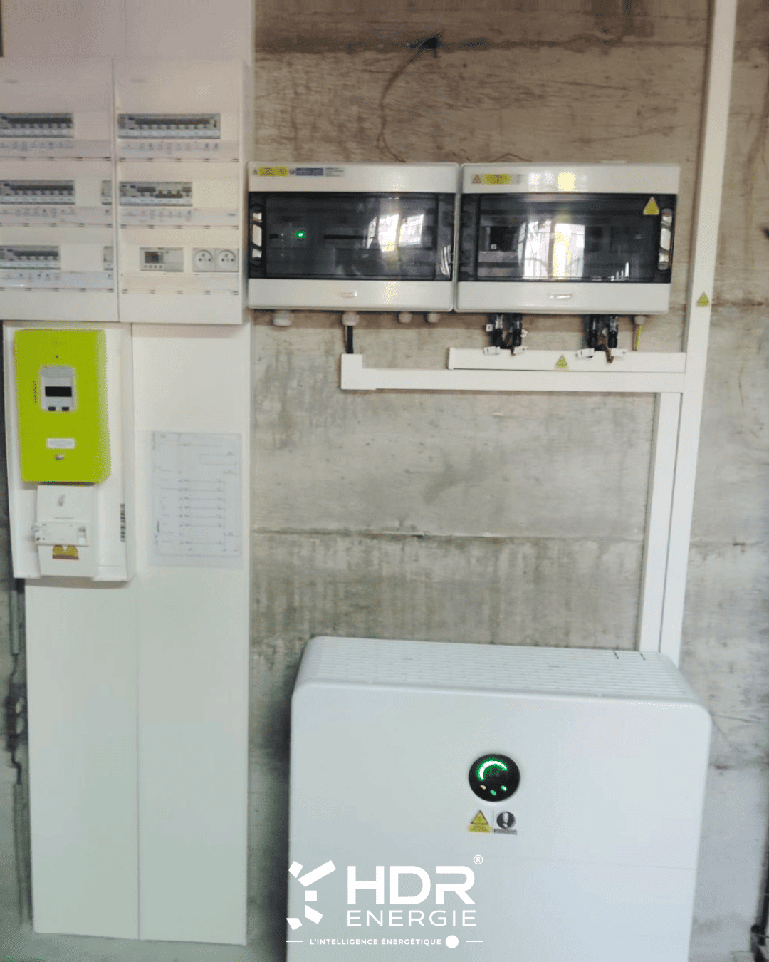 Installation solaire – sur toiture – 7 kWc + batterie de stockage GoodWe