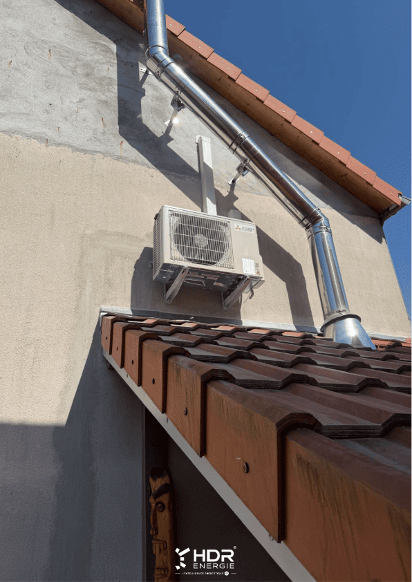 Installation climatisation réversible – habitation