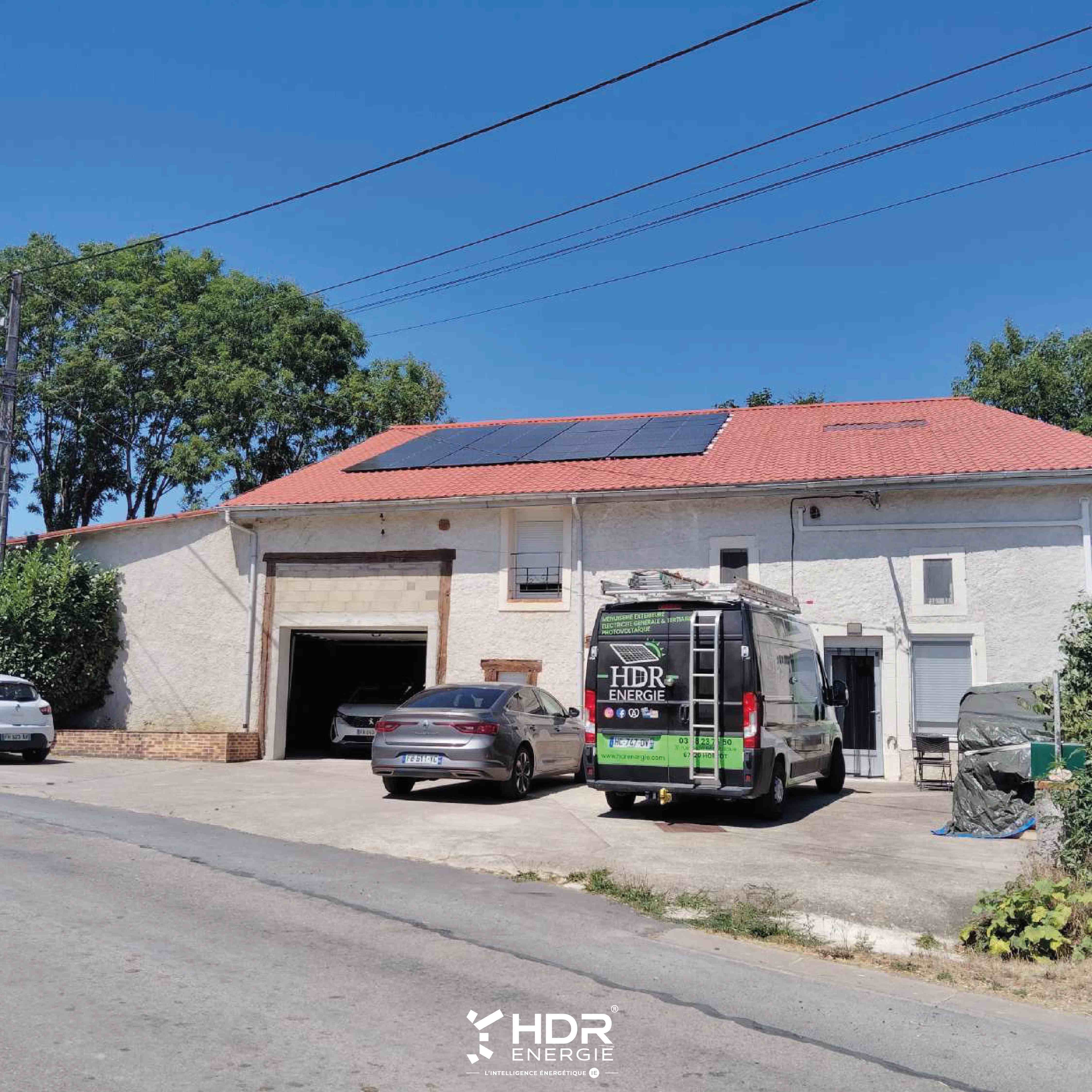Installation solaire – sur toiture + batterie de stockage GoodWe