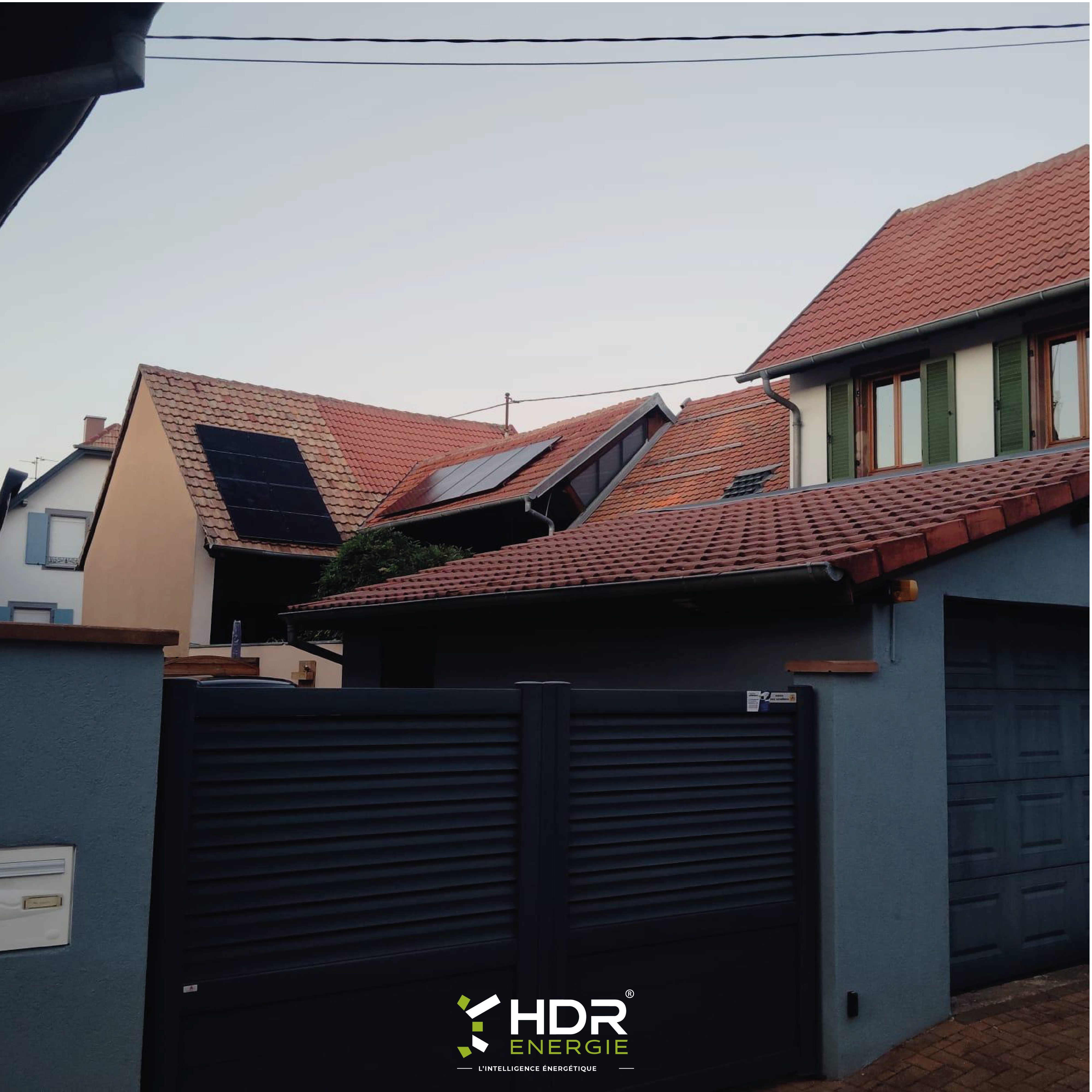 Installation solaire – sur toiture + batterie de stockage GoodWe
