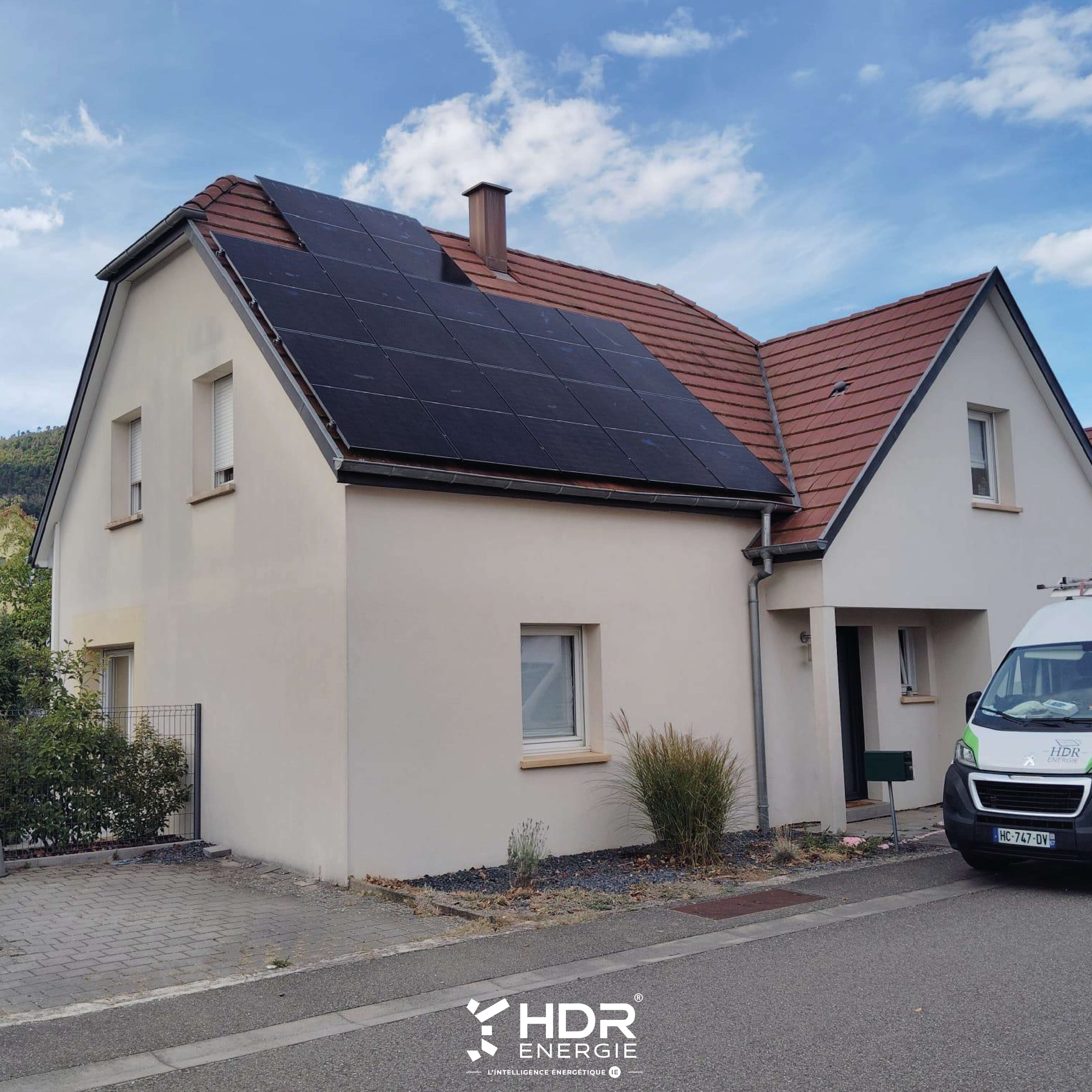 Installation solaire – sur toiture