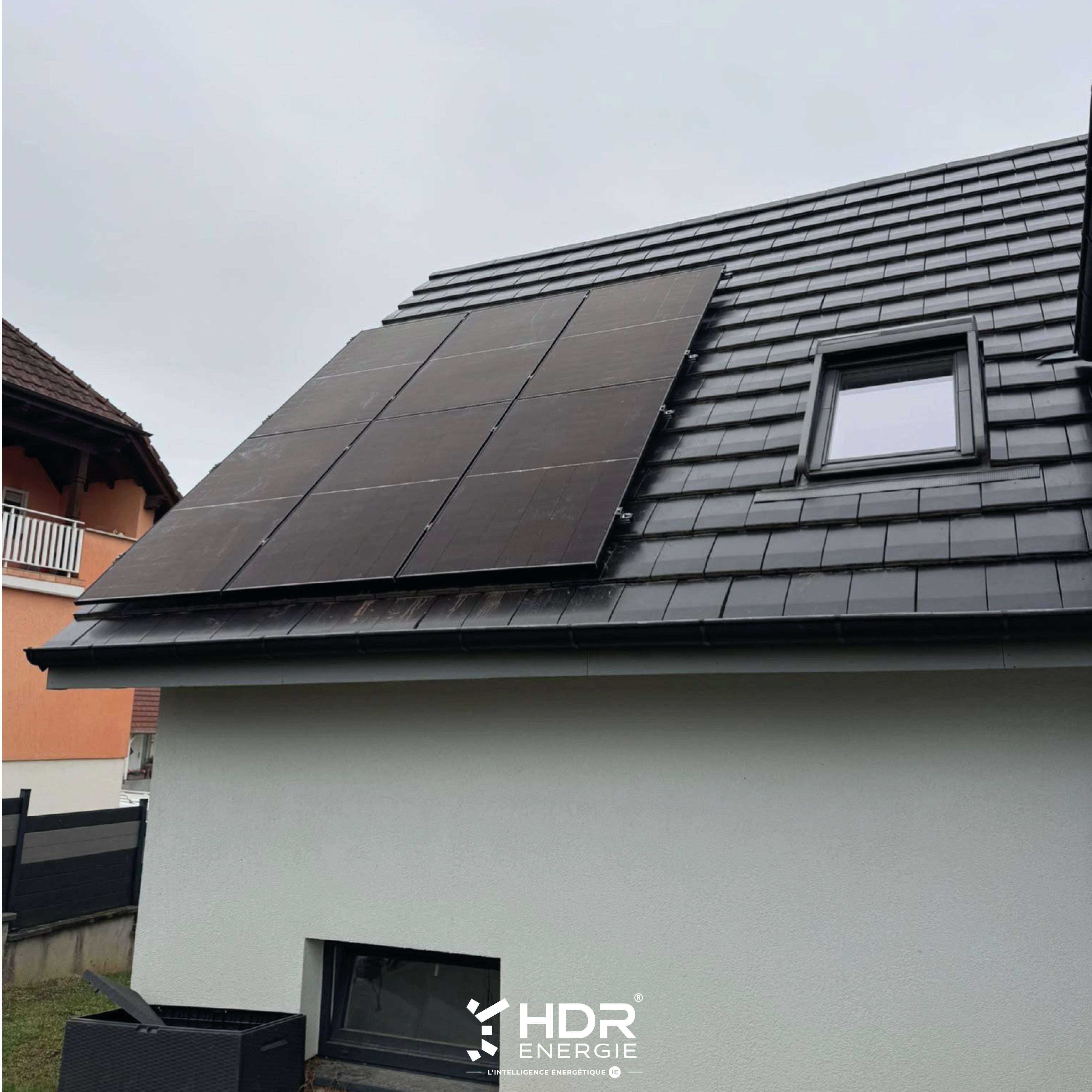 Installation solaire – sur toiture + batterie de stockage GoodWe