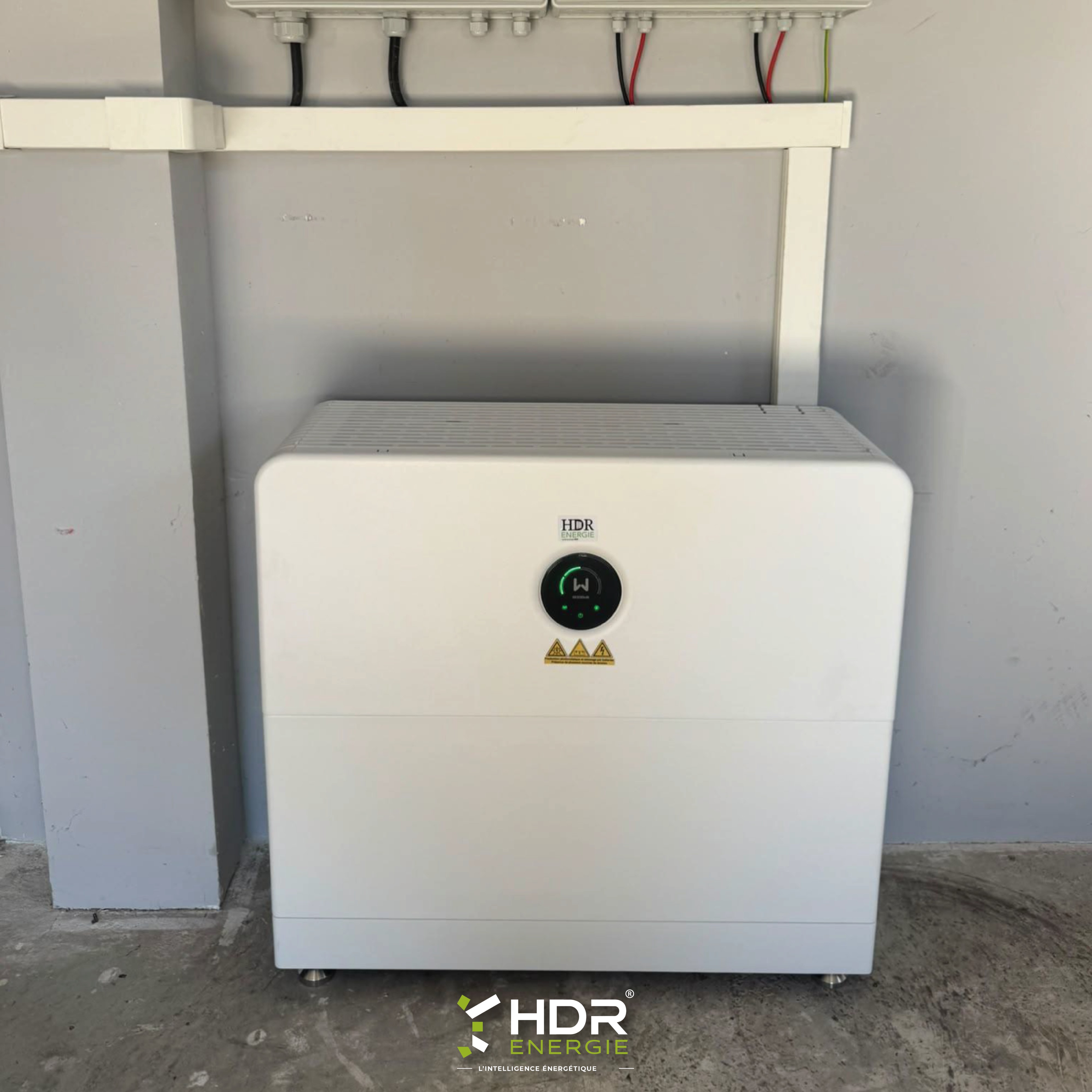 HDR Energie - installation photovoltaïque + batterie