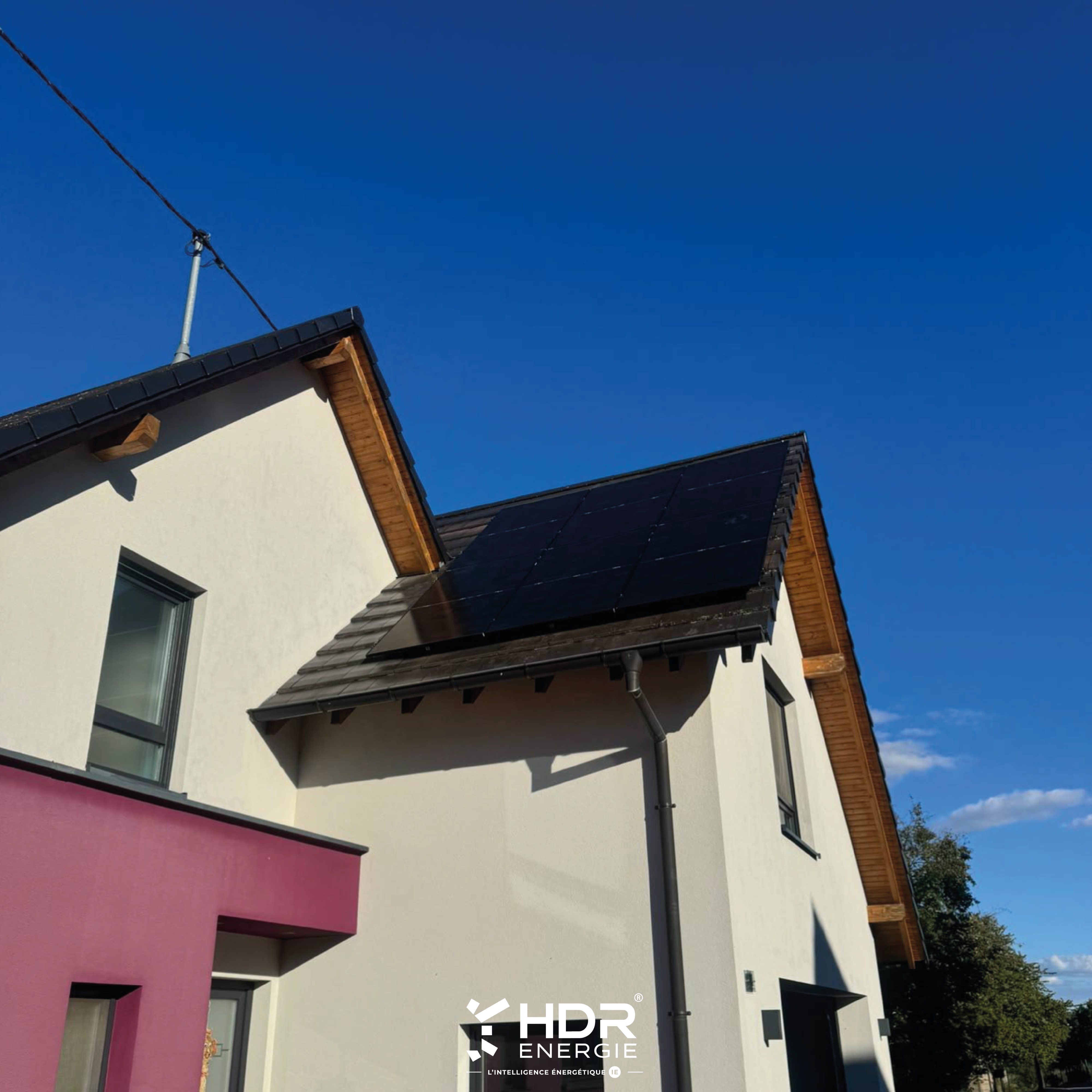 Installation solaire – sur toiture + batterie de stockage GoodWe