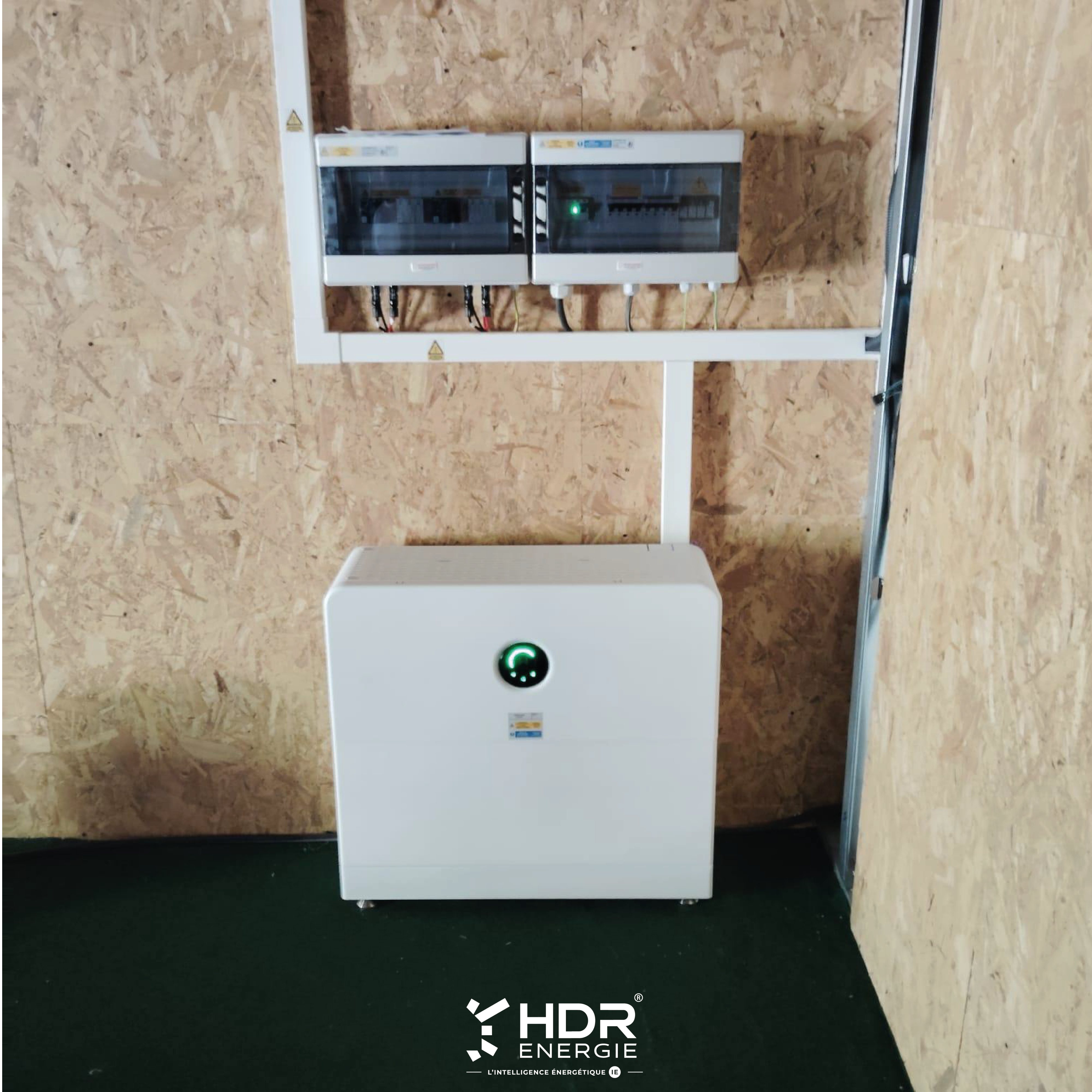 HDR Energie - installation panneaux solaires et batterie pour gite