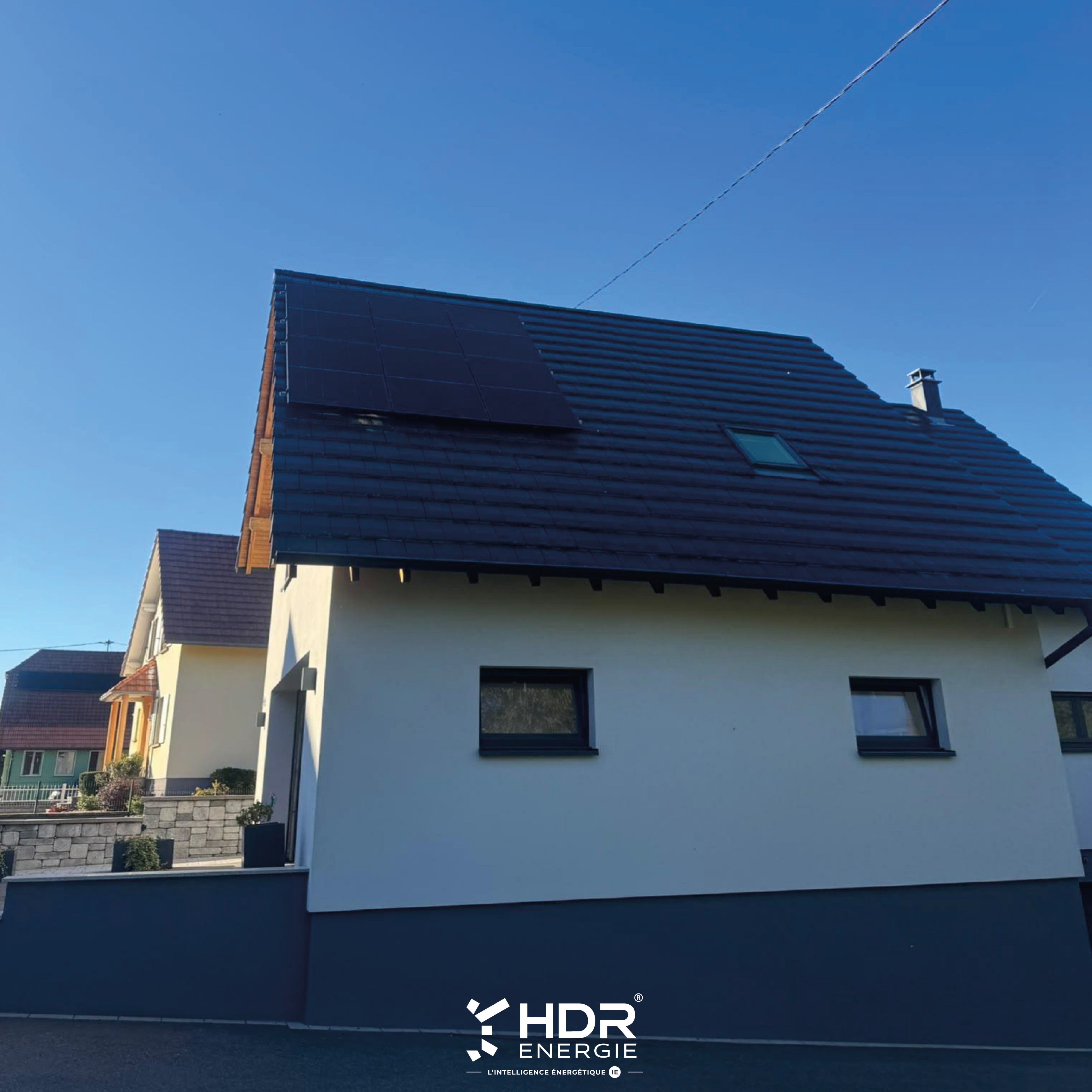 HDR Energie - installation photovoltaïque + batterie
