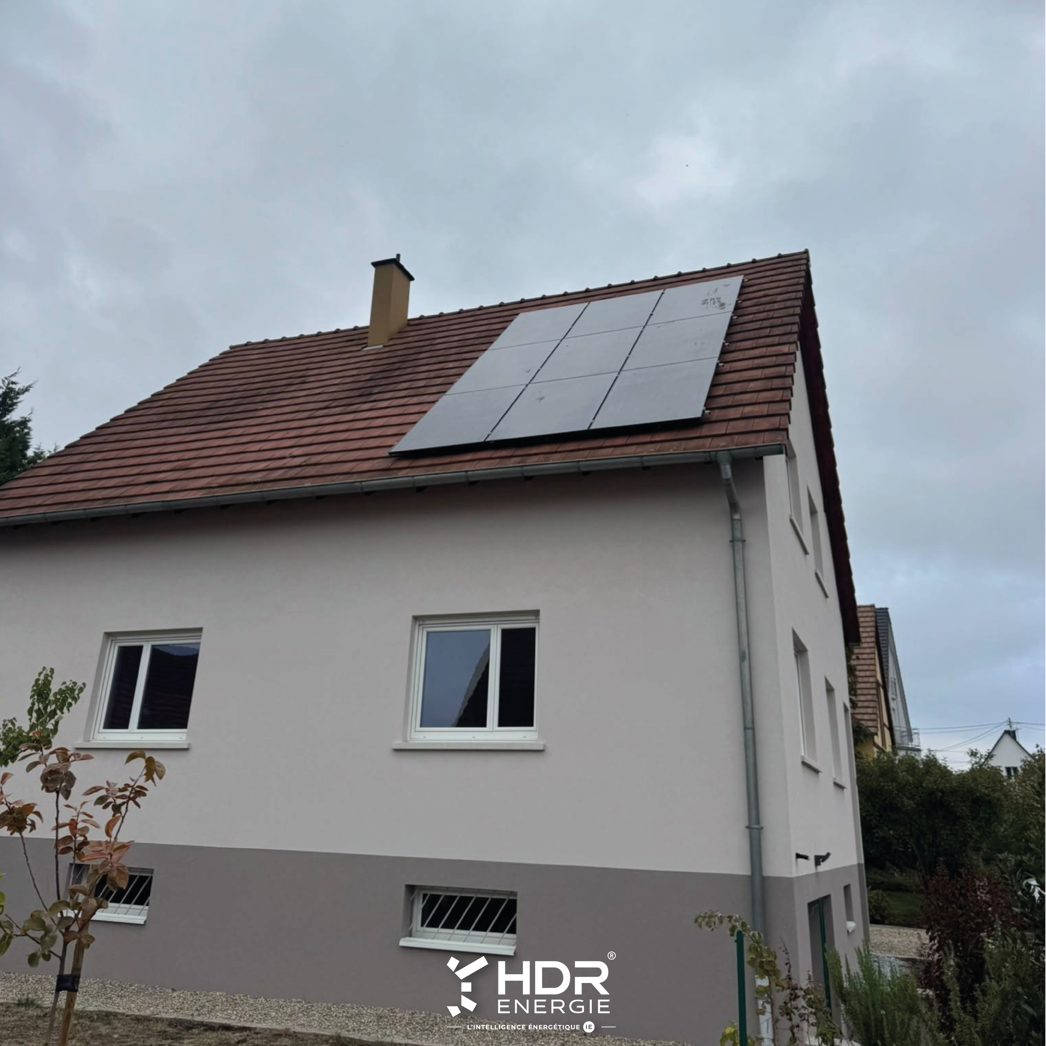 Installation solaire – sur toiture + batterie de stockage GoodWe