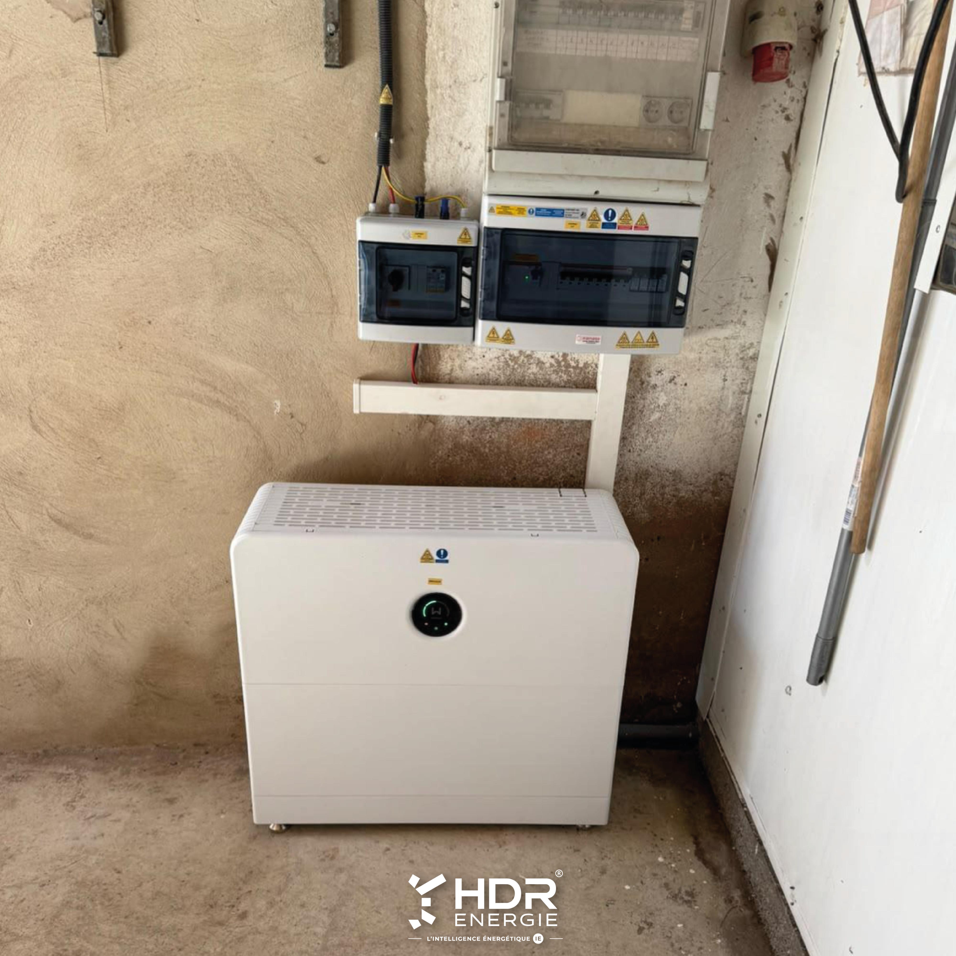 Installation solaire – sur toiture + batterie de stockage GoodWe