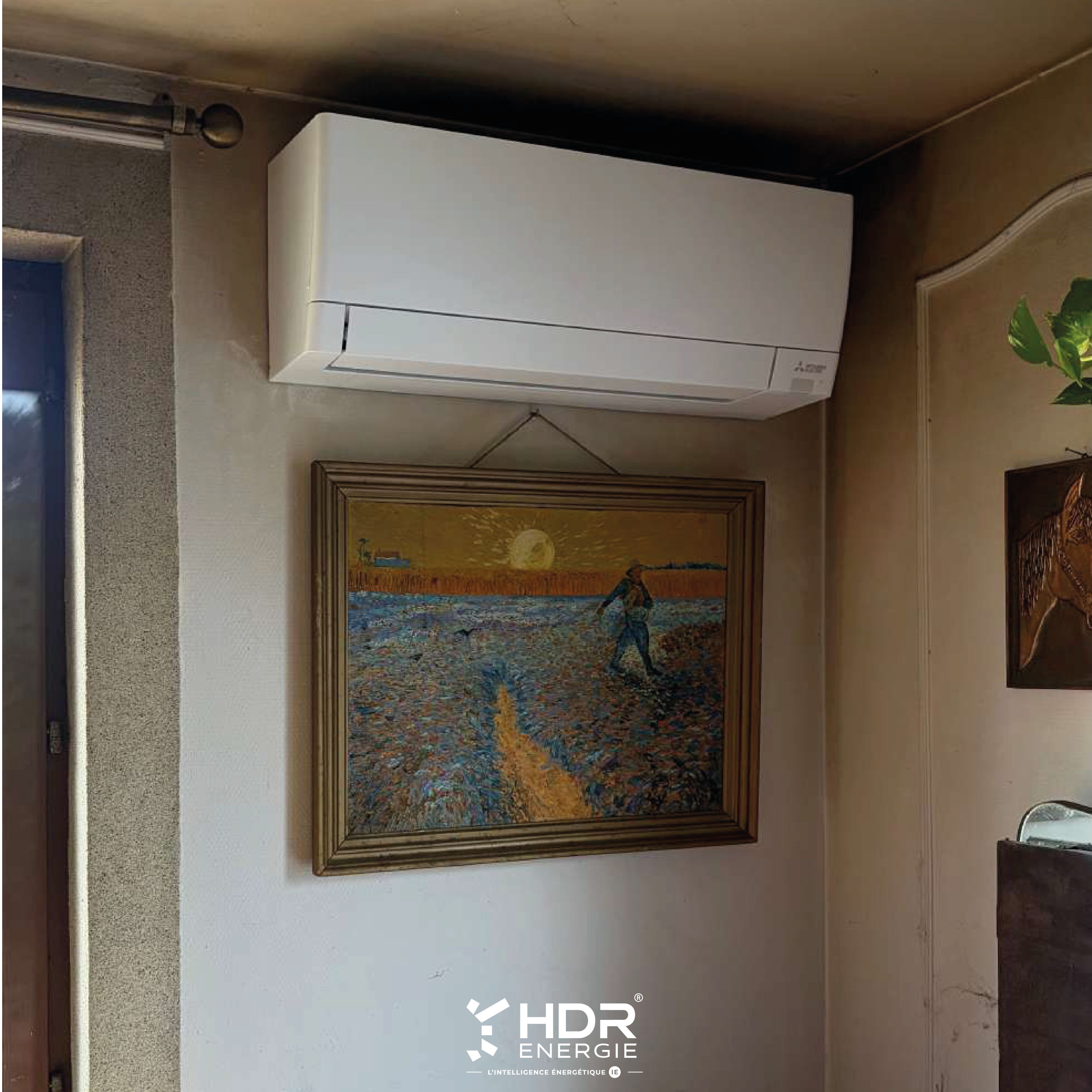 Installation climatisation réversible – habitation