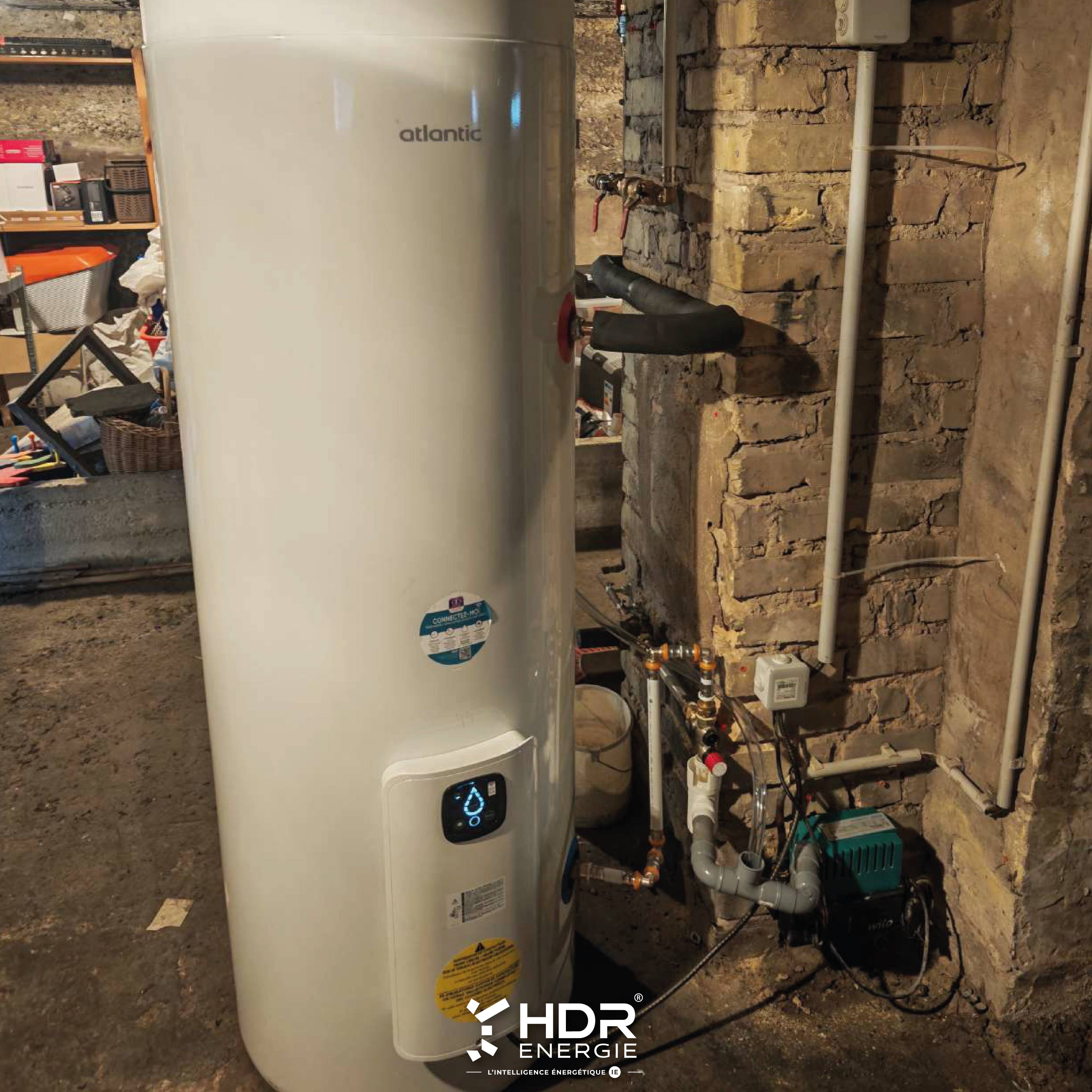 HDR Energie - installation pompe à chaleur air/eau