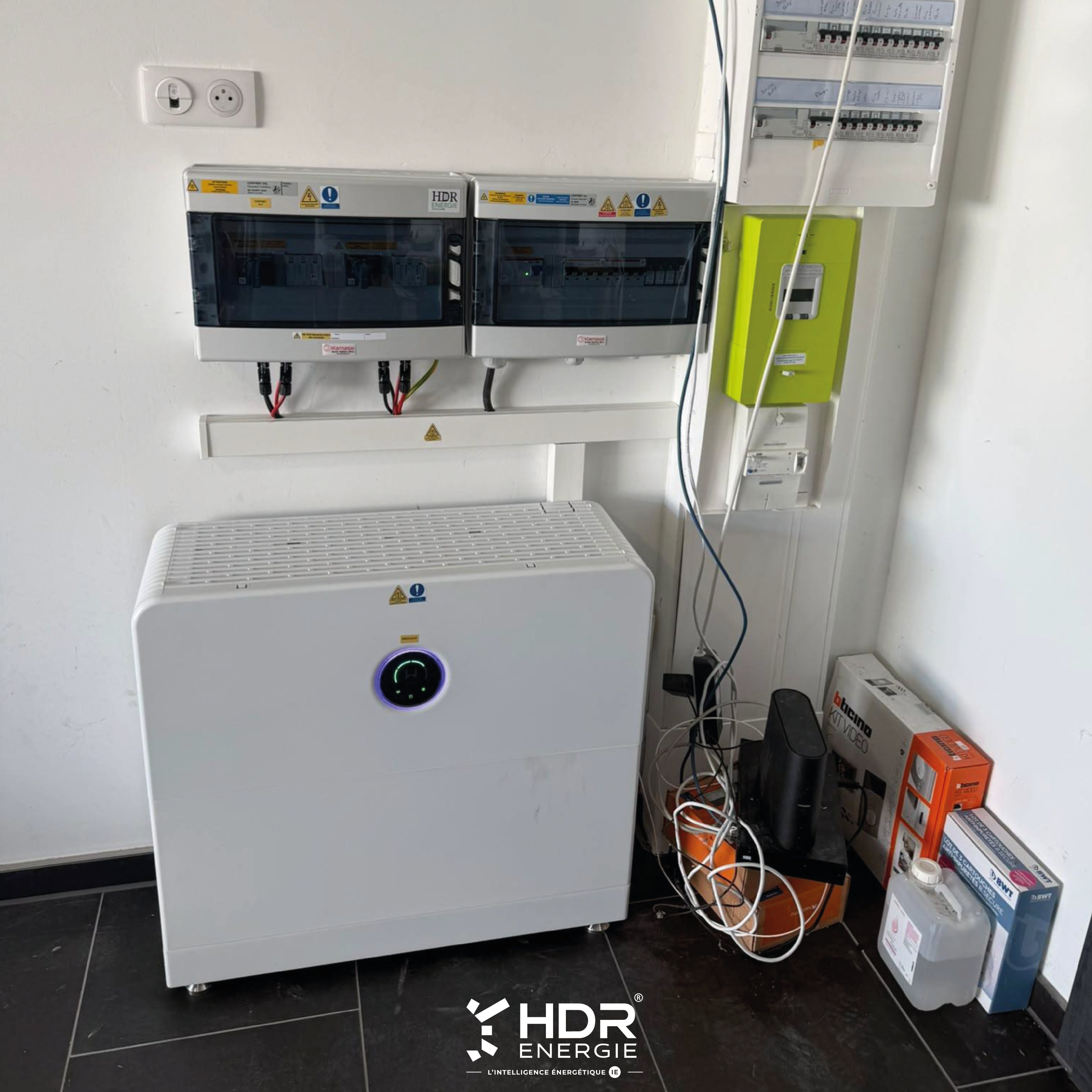 Hdr Energie - installation solaire + batterie