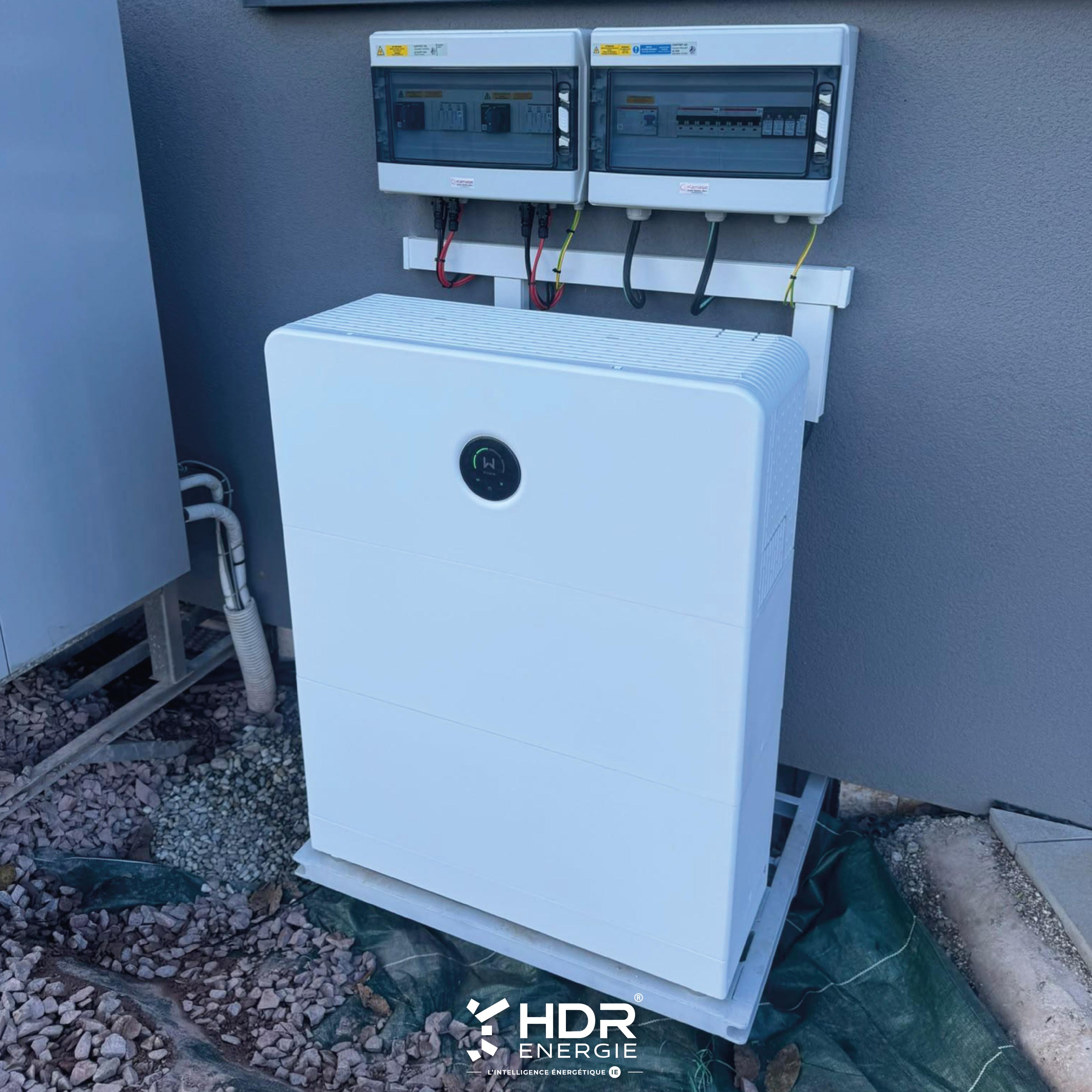 HDR Energie - installation photovoltaïque 9 KWC avec batterie